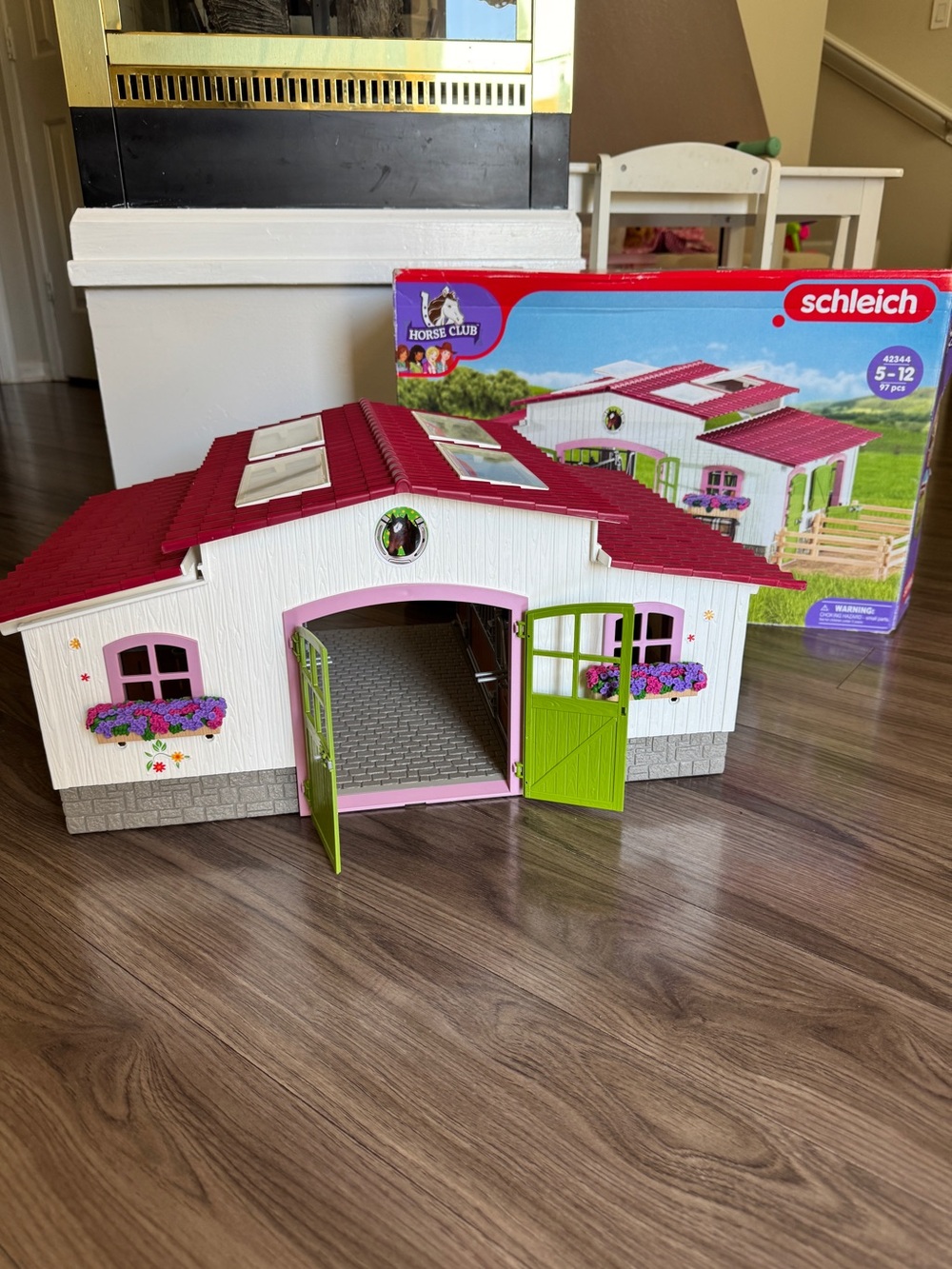 Schleich Horse Club Barn, Accessories, Manual and Box